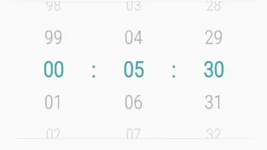 Captura de tela de Samsung Clock 5