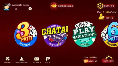 Captura de tela de Teen Patti Octro 3