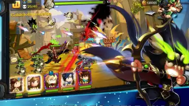 Captura de tela de Brave Cross 13