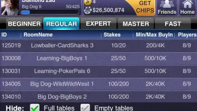 Captura de tela de Poker Deluxe Pro 3