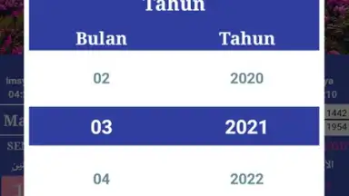 Captura de tela de Kalender Puasa Indonesia 5
