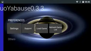 Captura de tela de uoYabause 3
