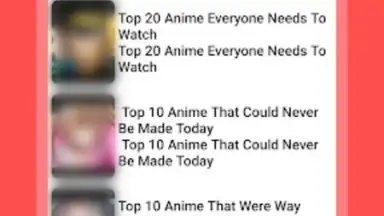 Captura de tela de Anime tv 4