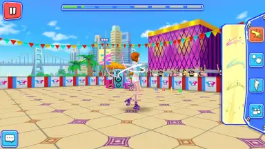 Captura de tela de Roller Skating Girls - Dance on Wheels 3