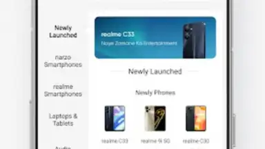Captura de tela de realme Store 4