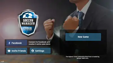 Captura de tela de Soccer Manager 2018 2