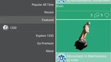 Captura de tela de 123D Catch 4
