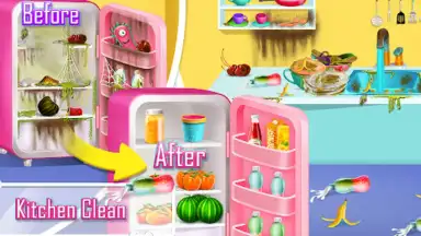 Captura de tela de Home Clean - Design Girl Games 15