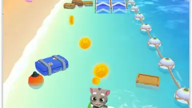 Captura de tela de Talking Tom Jetski 2 4