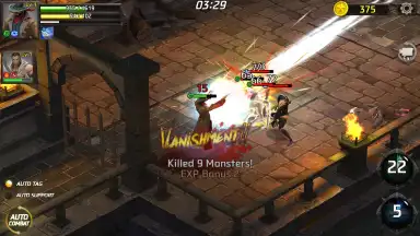 Captura de tela de Ultimate Heroes 8