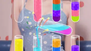 Captura de tela de Crystal Flow Sort 3