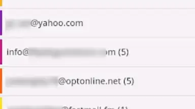 Captura de tela de MailDroid 1