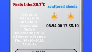 Captura de tela de My Weather 6