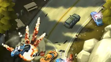Captura de tela de Smash Bandits Racing 2