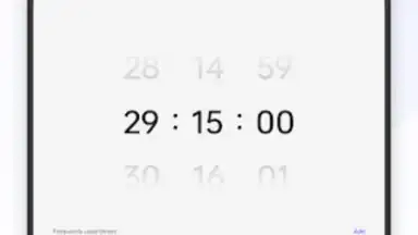 Captura de tela de OPPO Clock 1