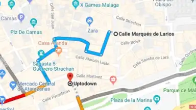 Captura de tela de Google Maps Go 6