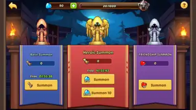Captura de tela de Idle Heroes 11
