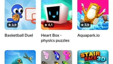 Captura de tela de Yandex Games 7