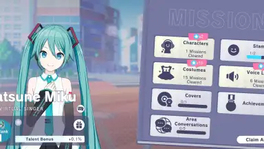 Captura de tela de Hatsune Miku: Colorful Stage! 9