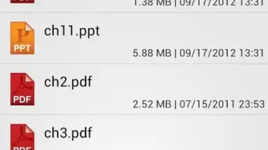 Captura de tela de SE File Manager 4