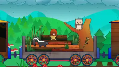 Captura de tela de Animal Train 14