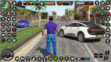 Captura de tela de Car Driving School 8