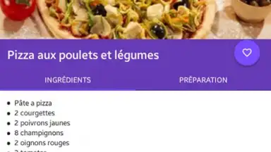 Captura de tela de Recettes du Ramadan 7