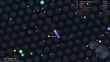 Captura de tela de slither.io 9