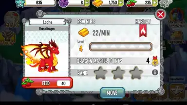Captura de tela de Dragon City Mobile 5