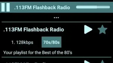 Captura de tela de Internet Radio 10
