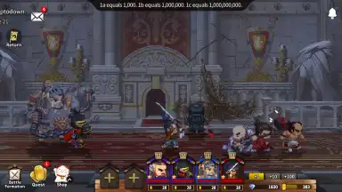 Captura de tela de Tiny Samurai Showdown 3