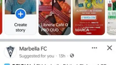 Captura de tela de Facebook 6