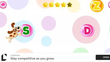 Captura de tela de Bini ABC Games! Phonics 4 Kids 1