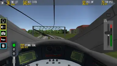 Captura de tela de Euro Train Sim 9