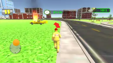 Captura de tela de FireFighter 911 Rescue Hero 3D 2