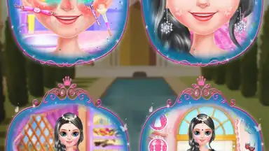 Captura de tela de Indian Gopi Doll Makeover- Indian Bridal Fashion 3