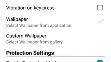 Captura de tela de Keypad Lock Screen WatchDog 3