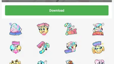Captura de tela de Facemoji Emoji Keyboard Pro 8