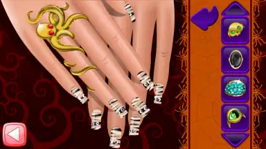 Captura de tela de Halloween Nail 6