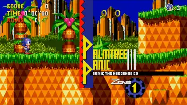 Captura de tela de Sonic CD 4