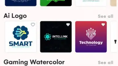Captura de tela de Logo Maker 12