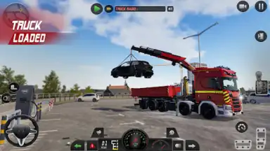Captura de tela de Truck Driver Game: Cargo Truck 2