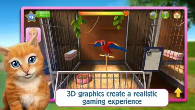 Captura de tela de PetWorld: Animal Shelter 1