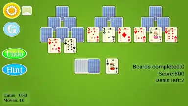 Captura de tela de TriPeaks Solitaire Mobile 2