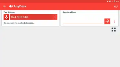 Captura de tela de AnyDesk 2