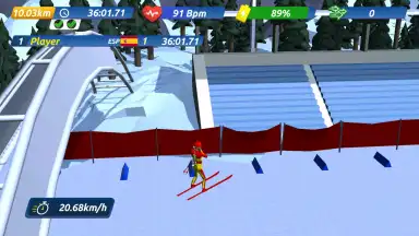 Captura de tela de Biathlon Championship 8