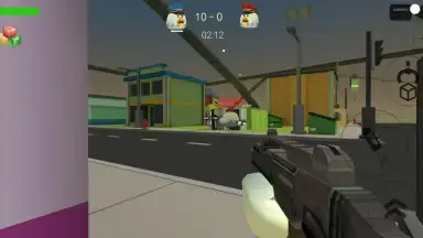 Captura de tela de Chickens Gun 2