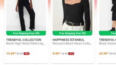 Captura de tela de Trendyol 1