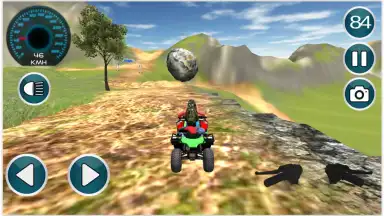 Captura de tela de Offroad Quad Bike 8