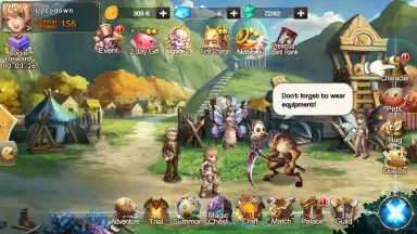 Captura de tela de Ragnarok Rush 1